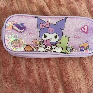 Cute Purple Character Pencil Case